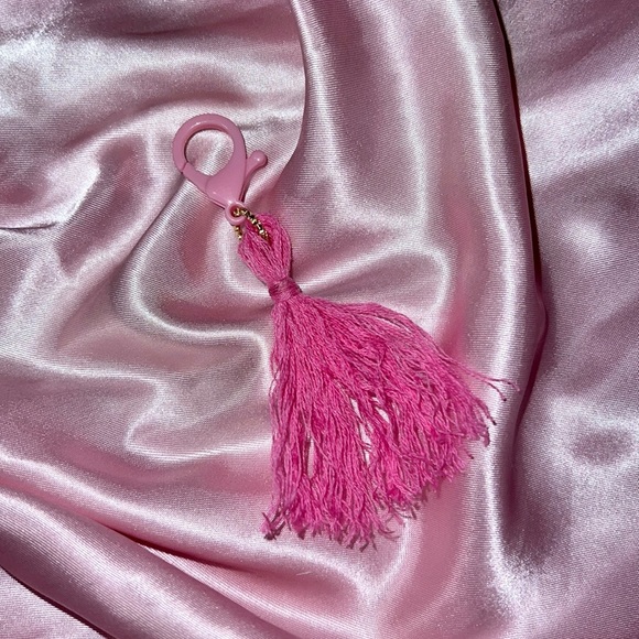 Accessories - Pink Tassel Hook